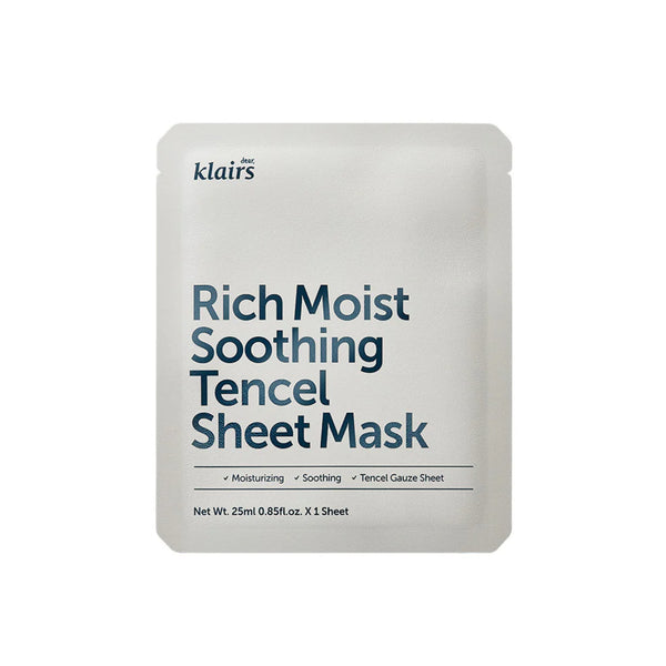 Klairs Rich Moist Soothing Tencel Sheet Mask 25ml