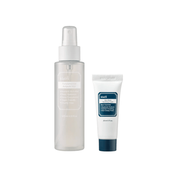 New 2 Pack Klairs Fundamental Ampule Mist top 125ml